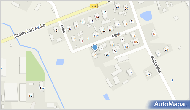 Duczki, Mała, 2, mapa Duczki