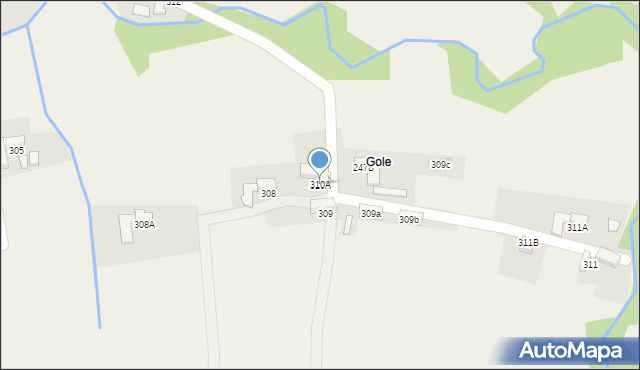 Dzianisz, Malce, 20, mapa Dzianisz