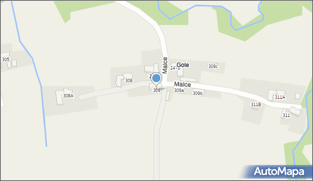 Dzianisz, Malce, 32, mapa Dzianisz