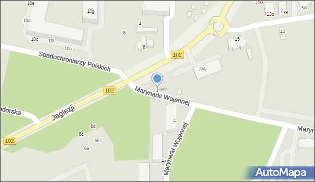 Dziwnów, Marynarki Wojennej, 1, mapa Dziwnów