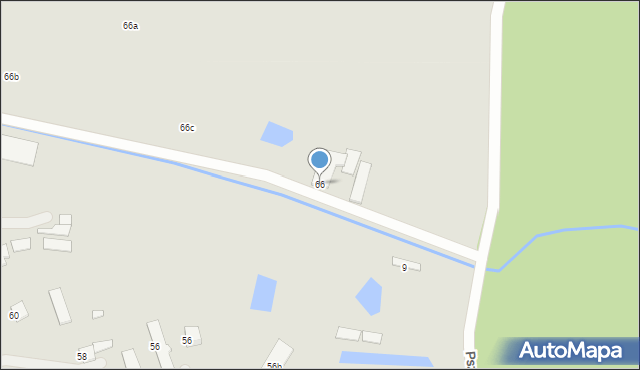 Elbląg, Mazurska, 66, mapa Elbląga