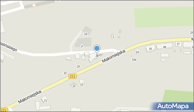 Gdańsk, Małomiejska, 28, mapa Gdańska