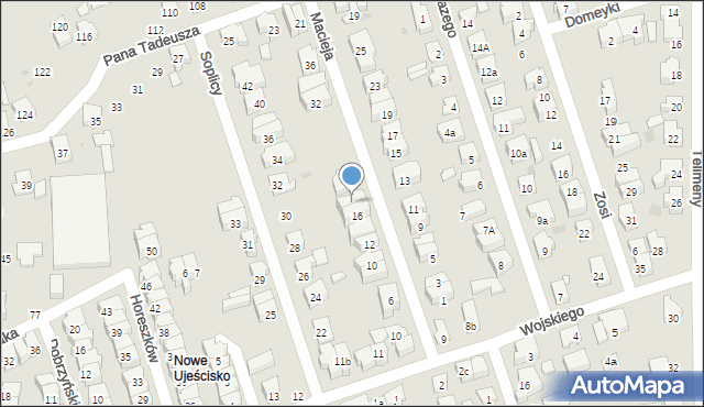 Gdańsk, Macieja, 18, mapa Gdańska