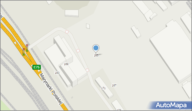 Gdańsk, Marynarki Polskiej, 165, mapa Gdańska