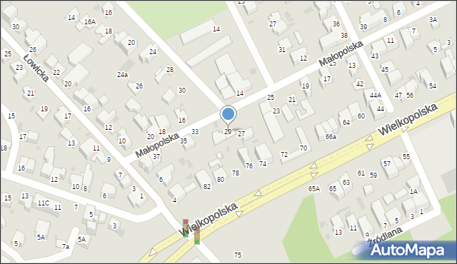 Gdynia, Małopolska, 29, mapa Gdyni