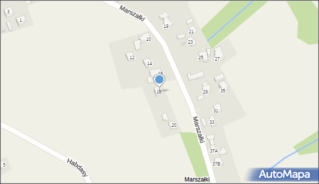 Gilowice, Marszałki, 18, mapa Gilowice