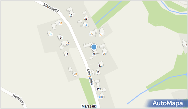 Gilowice, Marszałki, 29, mapa Gilowice