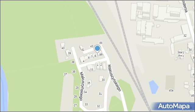 Głuchołazy, Makuszyńskiego Kornela, 9, mapa Głuchołazy