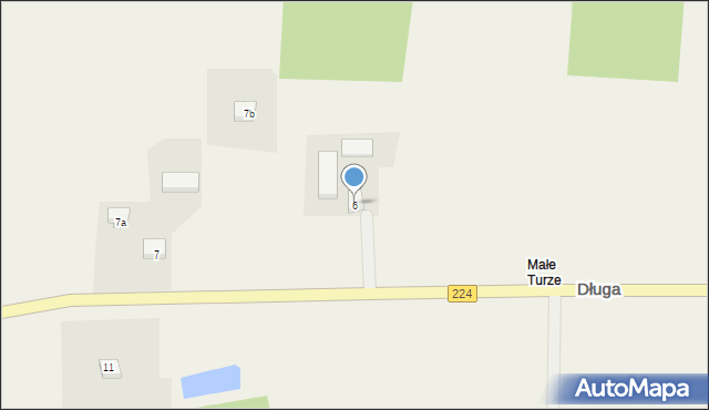 Godziszewo, Marianka, 6, mapa Godziszewo