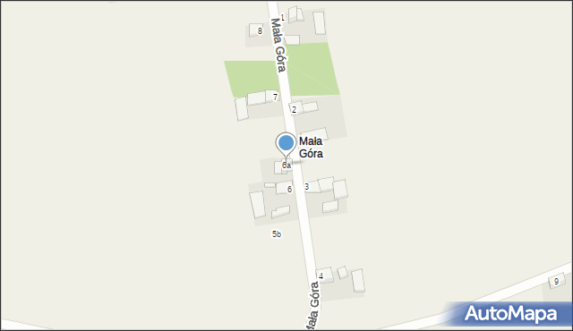 Góra, Mała Góra, 6a, mapa Góra