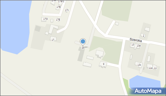 Górsk, Markiewicza Bronisława, bł. ks., 10, mapa Górsk