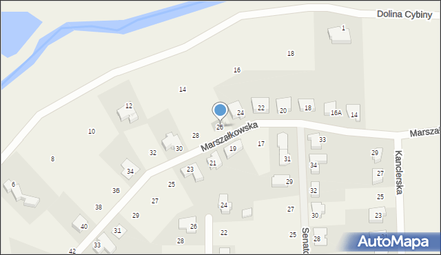 Gortatowo, Marszałkowska, 26, mapa Gortatowo