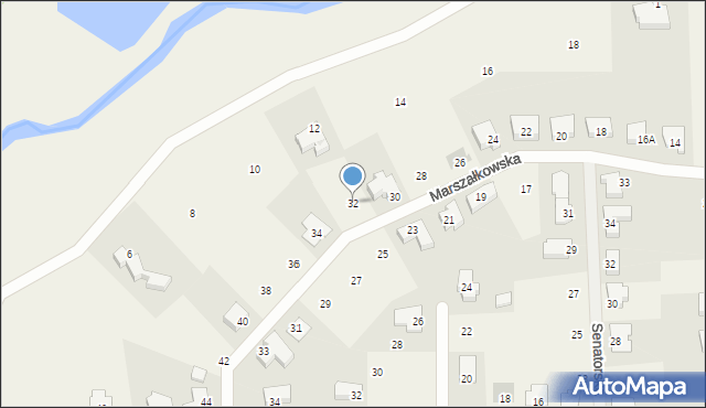 Gortatowo, Marszałkowska, 32, mapa Gortatowo