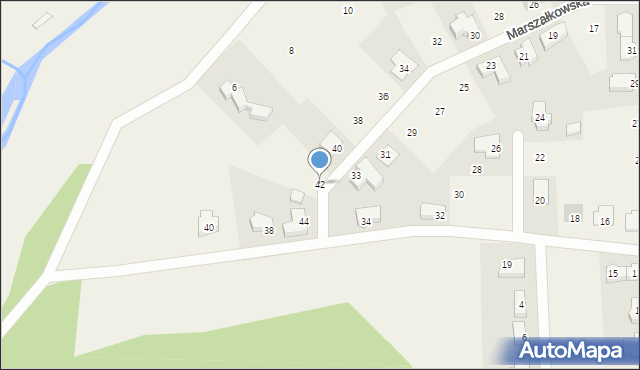 Gortatowo, Marszałkowska, 42, mapa Gortatowo