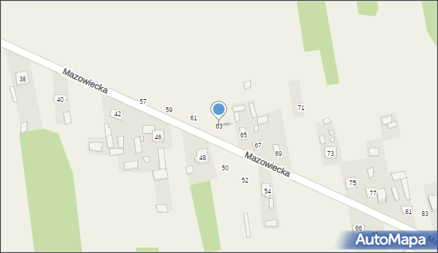 Grodzisk, Mazowiecka, 63, mapa Grodzisk