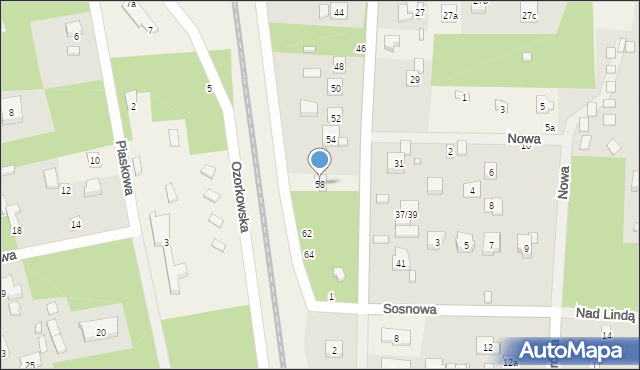 Grotniki, Marszałkowska, 58, mapa Grotniki