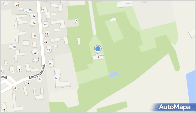Grzebowilk, Mazowiecka, 3, mapa Grzebowilk