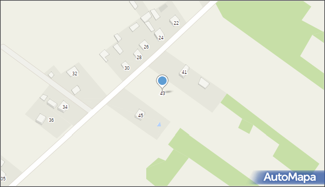 Grzymałków, Majowa, 43, mapa Grzymałków