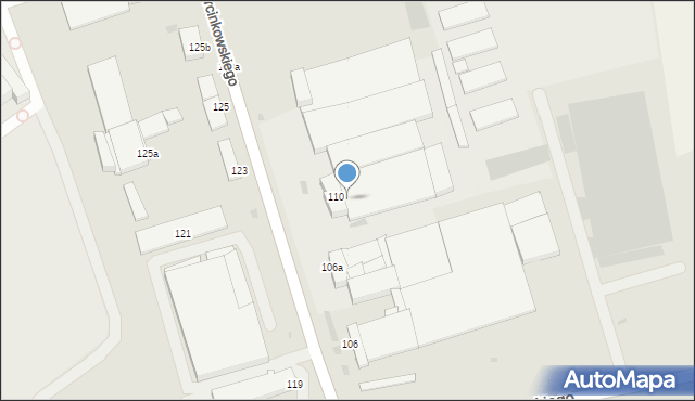 Inowrocław, Marcinkowskiego Karola, 108, mapa Inowrocławia