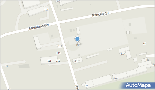 Inowrocław, Marcinkowskiego Karola, 86, mapa Inowrocławia
