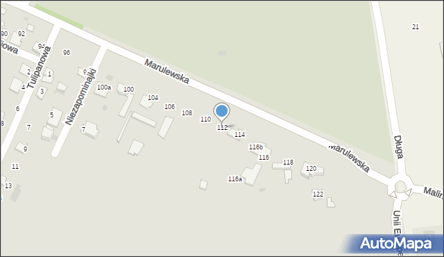 Inowrocław, Marulewska, 112, mapa Inowrocławia