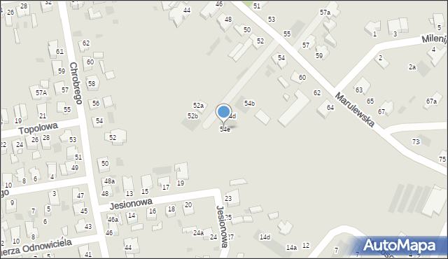 Inowrocław, Marulewska, 54e, mapa Inowrocławia