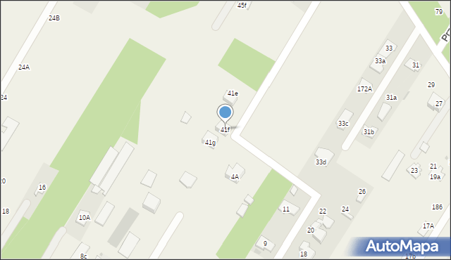 Jabłonna, Marmurowa, 41f, mapa Jabłonna