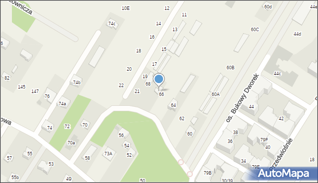 Jabłonna, Marmurowa, 68a, mapa Jabłonna