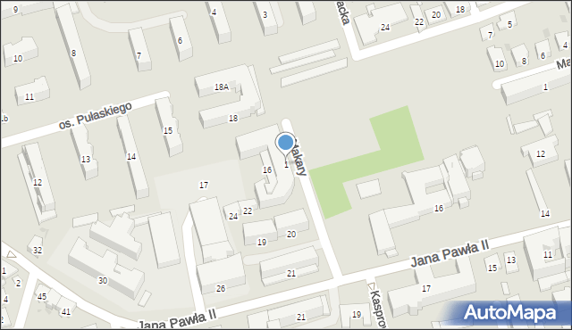 Jarosław, Makary Jakuba, ks., 1, mapa Jarosławia