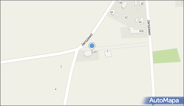 Jarszewo, Marzeń, 1, mapa Jarszewo