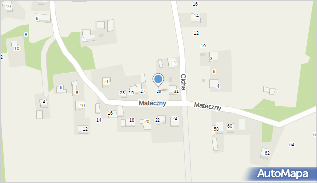 Jaśkowice, Mateczny, 29, mapa Jaśkowice