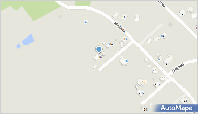 Jastrzębie-Zdrój, Majowa, 33C, mapa Jastrzębie-Zdrój