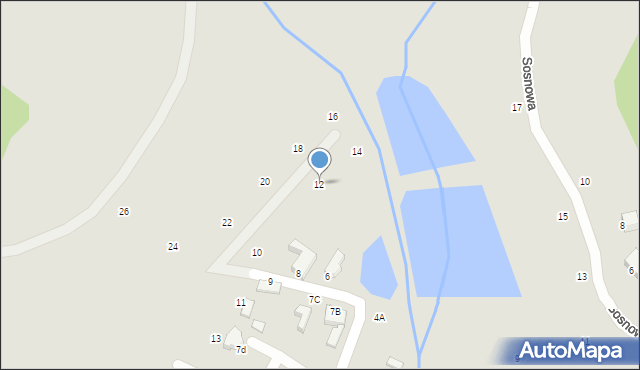 Jelenia Góra, Maciejowska, 12, mapa Jelenia Góra