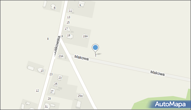 Juliopol, Makowa, 2, mapa Juliopol