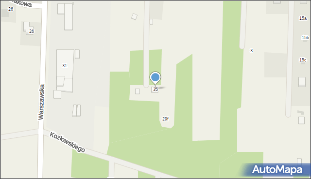 Kamieńczyk, Makowa, 35, mapa Kamieńczyk