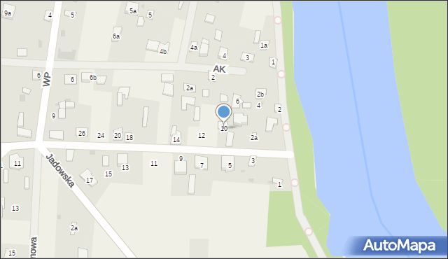 Kamieńczyk, Mazowiecka, 10, mapa Kamieńczyk