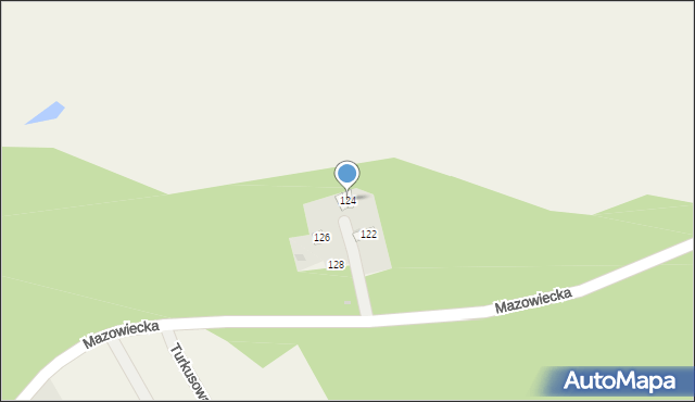 Kamieńczyk, Mazowiecka, 124, mapa Kamieńczyk
