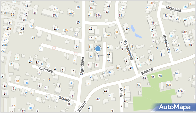 Katowice, Majakowskiego Włodzimierza, 3, mapa Katowic