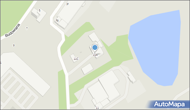 Kętrzyn, Mazowiecka, 11A, mapa Kętrzyn