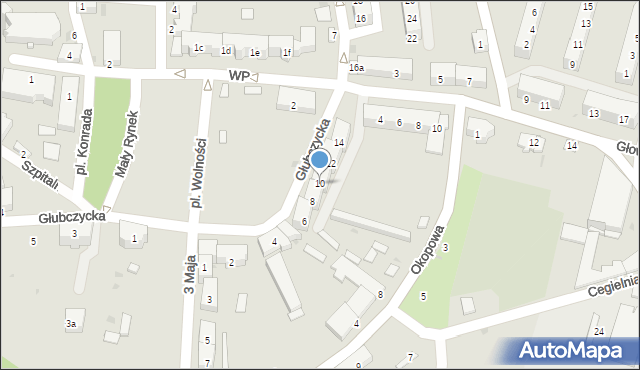 Kietrz, Matejki Jana, 10, mapa Kietrz