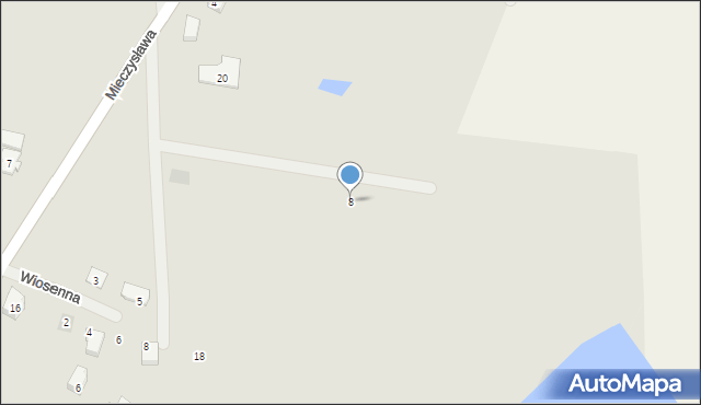 Kisielice, Mazelli Jana, ks., 8, mapa Kisielice