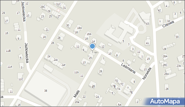 Kobyłka, Mała, 15A, mapa Kobyłka