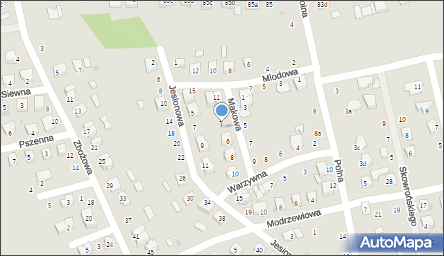 Kolbuszowa, Makowa, 4, mapa Kolbuszowa