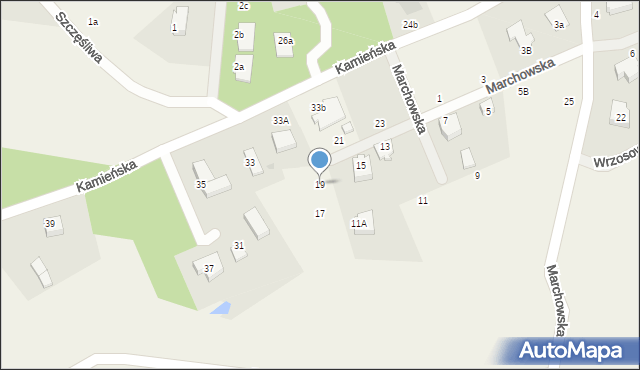 Koleczkowo, Marchowska, 19, mapa Koleczkowo