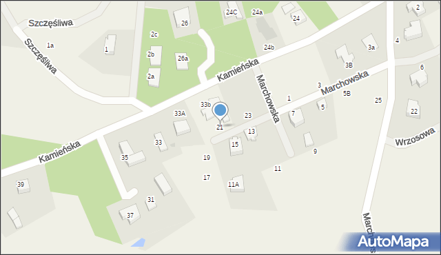 Koleczkowo, Marchowska, 21, mapa Koleczkowo