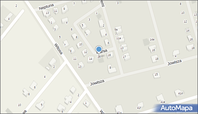 Kołobrzeg, Marsa, 16, mapa Kołobrzegu