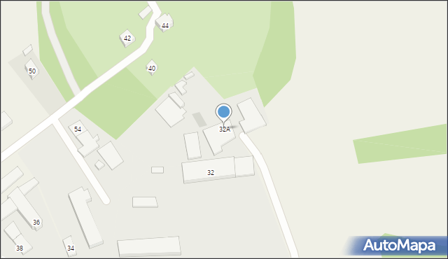 Komorowo, Mazowiecka, 32A, mapa Komorowo