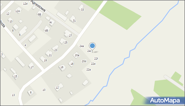 Kostomłoty Pierwsze, Maciejówka, 24d, mapa Kostomłoty Pierwsze