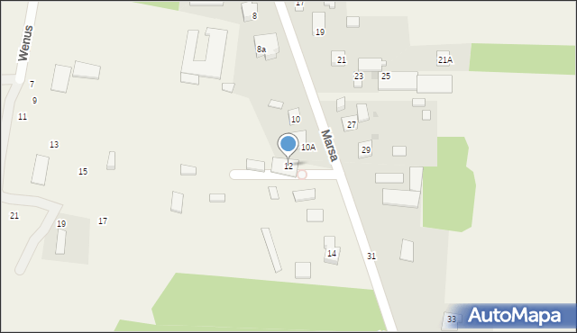 Kozerki, Marsa, 12, mapa Kozerki