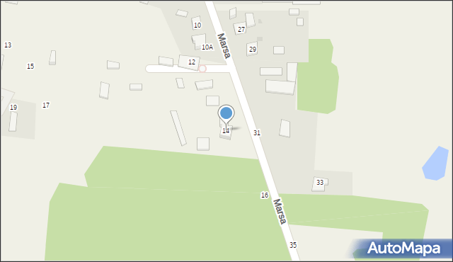 Kozerki, Marsa, 14, mapa Kozerki